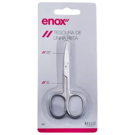 TESOURA ENOX 682 UNHA RETA