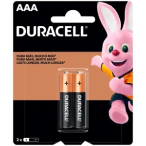 PILHA DURACELL AAA C/2PILHAS (PALITO)