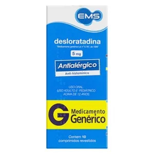 DESLORATADINA 5MG C/10CPR