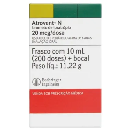 ATROVENT AERO 20MCG C/10ML