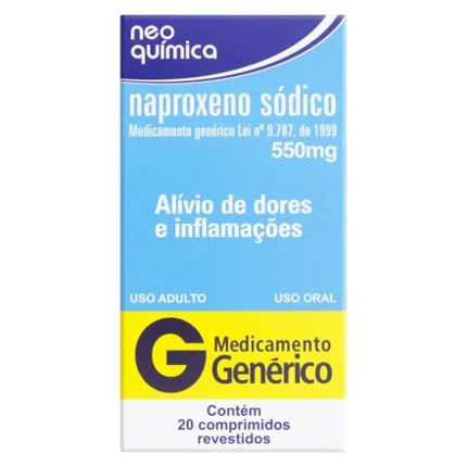 NAPROXENO 550MG C/20CPR