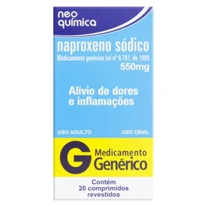 NAPROXENO 550MG C/20CPR