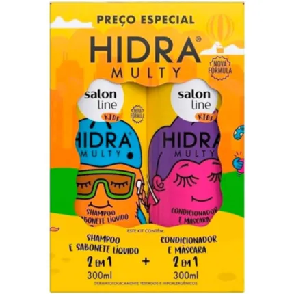 KIT MULTY KIDS SALON LINE SH+COND 300ML