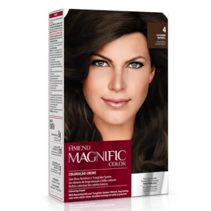 T AMEND MAGNIFIC COLOR 4 CASTANHO NATURAL