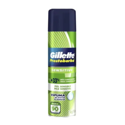 ESPUMA BARBEAR GILLETTE PRESTOBARBA PELE SEN 150G