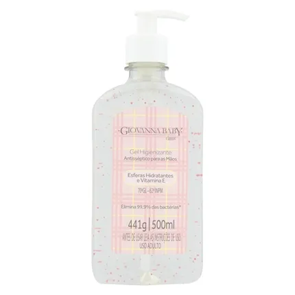 GEL ANTISSEPTICO GIOVANNA CLASSIC 500ML