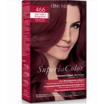T AMEND SUPERIA 466 VERMELHO BORGONHA