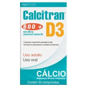 CALCITRAN D3 * 600MG C/30CPR