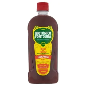 BIOTONICO FONTOURA MORANGO 400ML