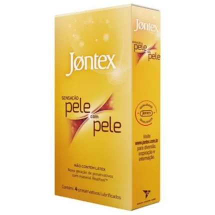 PRESERV JONTEX  PELE C/PELE 4 UNDS