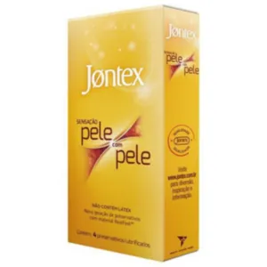 PRESERV JONTEX  PELE C/PELE 4 UNDS