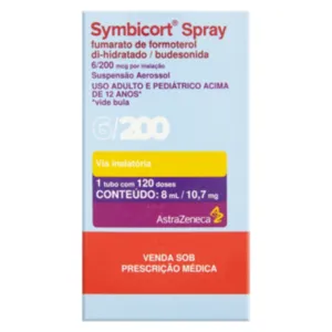 SYMBICORT 6/100 MCG 120 DOSES