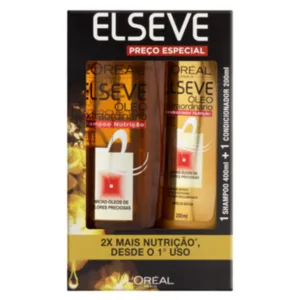 KIT ELSEVE OLEO EXTRAORD SH 400ML+COND 200ML