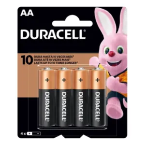 PILHA DURACELL AA C/4PILHAS