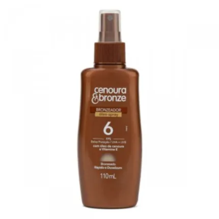 CENOURA E BRONZE FPS6 OLEO 110ML