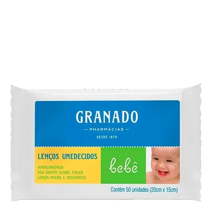 LENCO UMED GRANADO BEBE 50UND