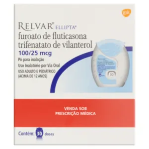 RELVAR 100/25MCG 30 DOSES