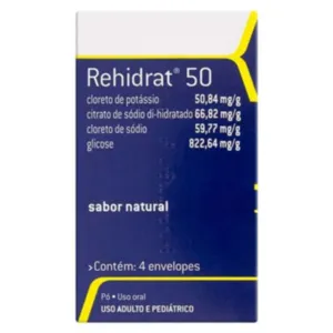 REHIDRAT 50 C/4 ENV C/7.337G NATURAL