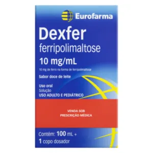 DEXFER 10MG SOL C/100ML
