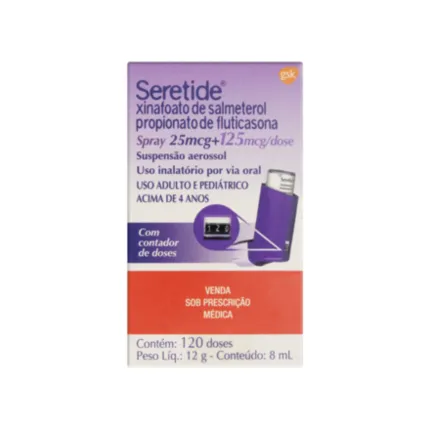 SERETIDE 25/125MCG C/120DOSES